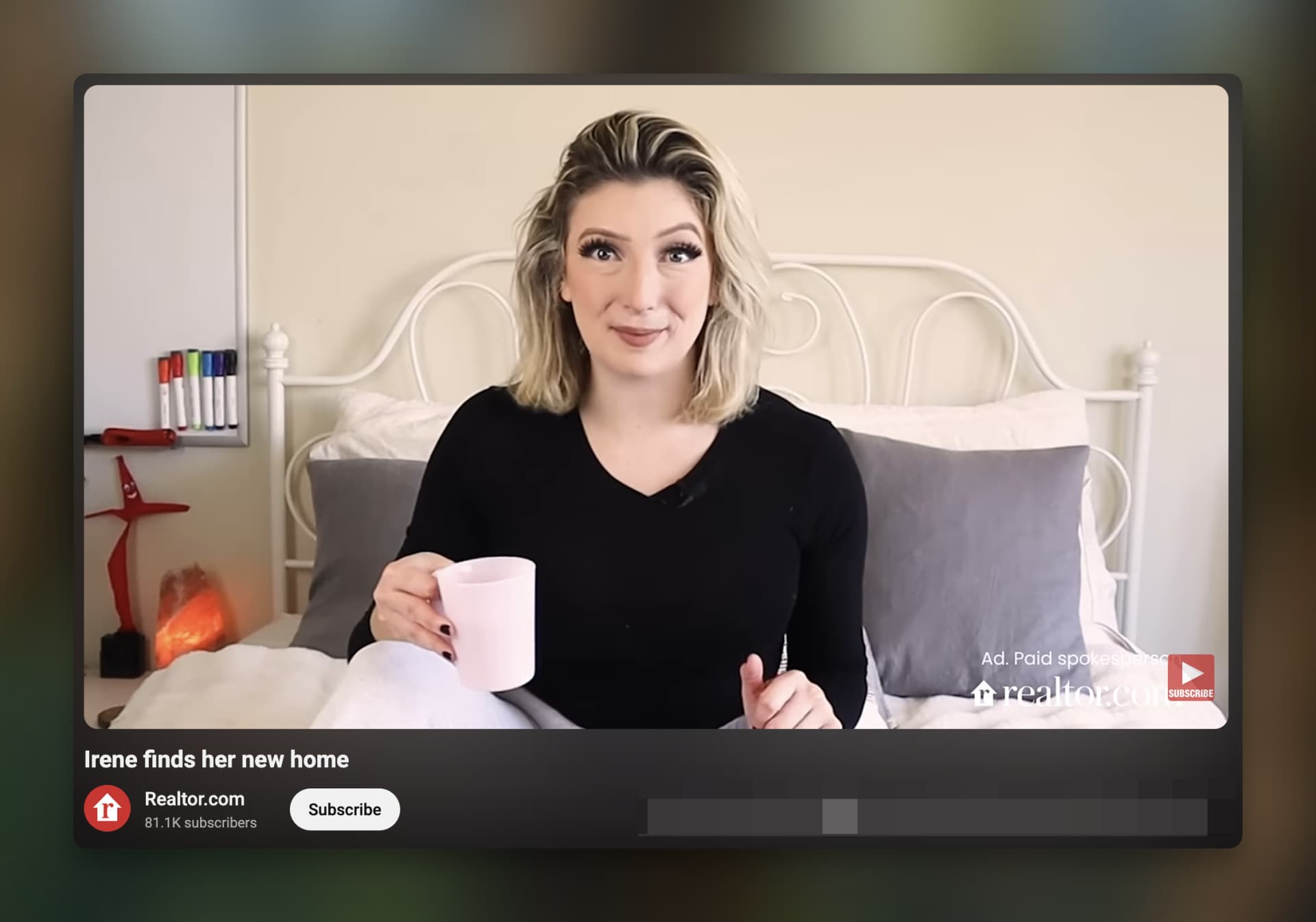 Authentic influencer content